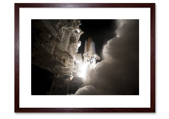 Launch Liftoff Night Space Shuttle Discovery